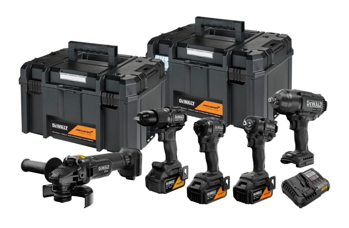 DeWalt ZESTAW MCL 18V XR DCD86M+DCF86M+DCF99M+DCF92M+DCG45M