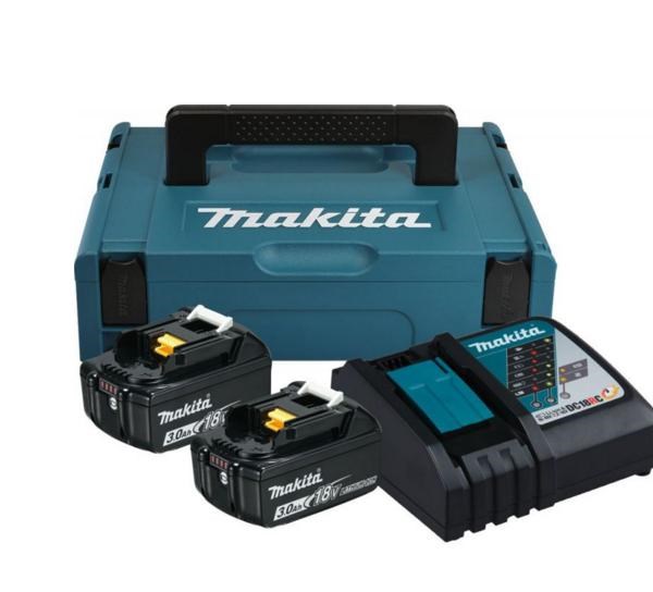 MAKITA ZESTAW ZASILAJĄCY 18V MAKPAC 2*3
